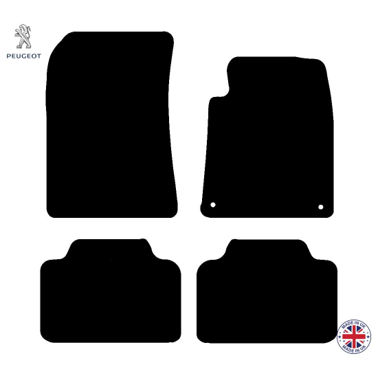 Peugeot 407 2004-2010 Car Floor Mat Set