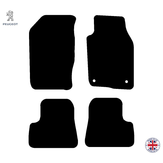Peugeot 206 1998-2006 Car Floor Mat Set
