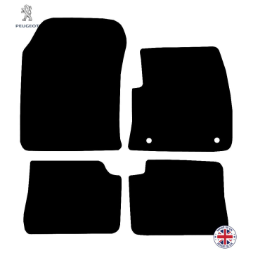 Peugeot 2008 Electric 2020-2024 Car Floor Mat Set
