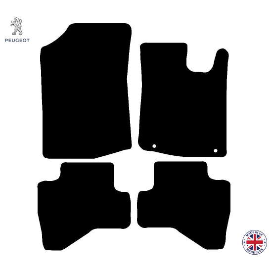 Peugeot 107 2011-2014 Car Floor Mat Set
