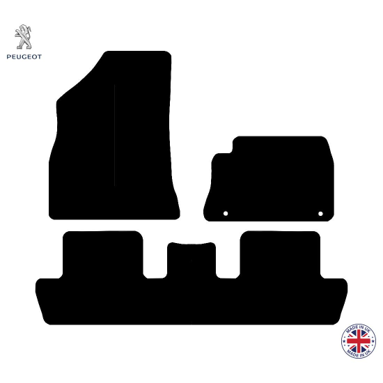 Peugeot 5008 2010-2017 Car Floor Mat Set